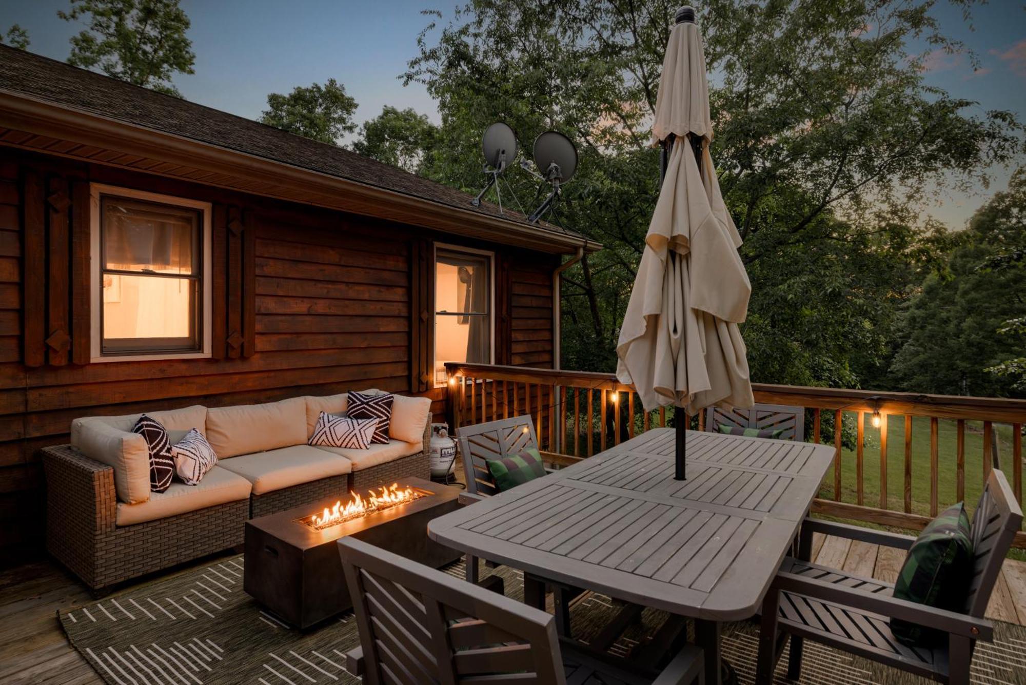 Shenandoah Dog Friendly Cabin With River Access, Hot Tub, Fire Pit, Bbq, Outdoor Dining Шенандоа Экстерьер фото